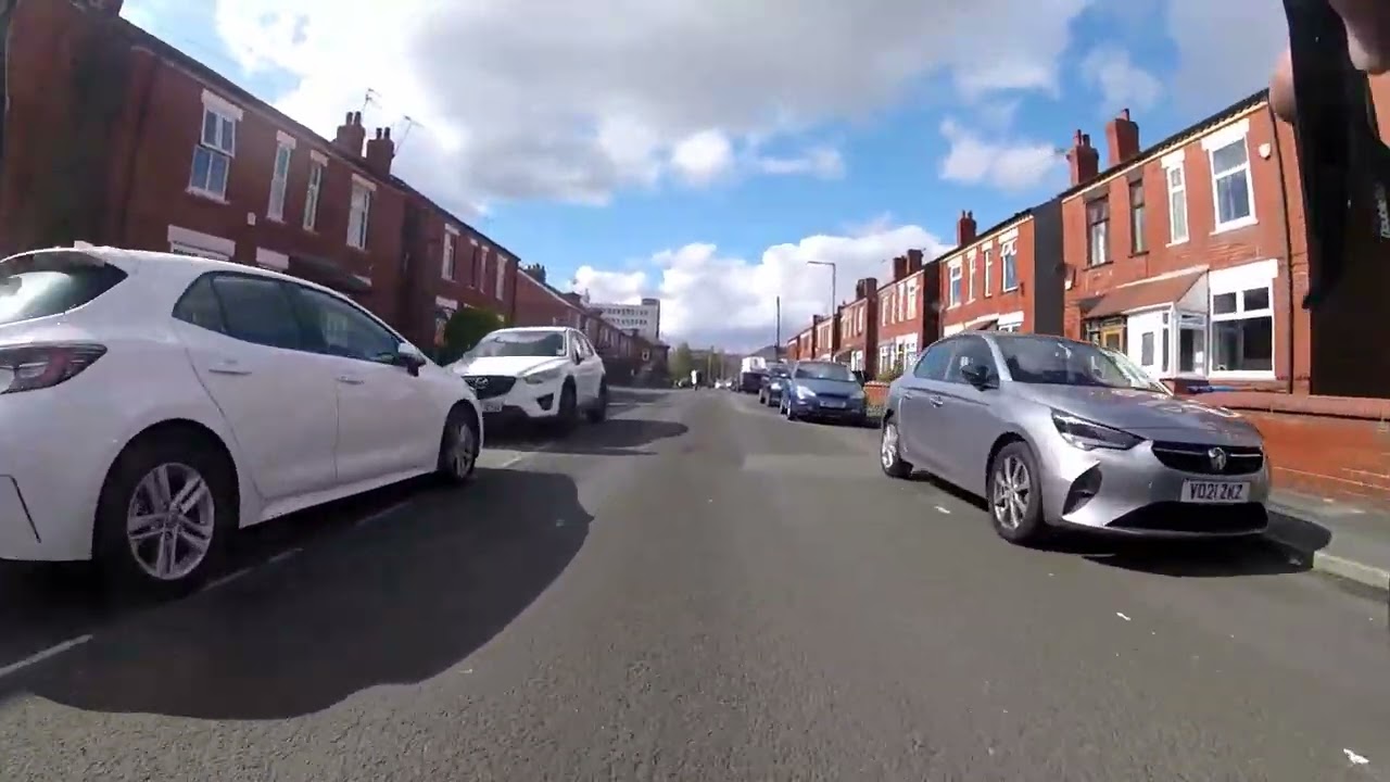 Alternate route to A6 through Hazel Grove